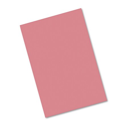 Pacon Riverside Construction Paper, 76lb, 12 x 18, Raspberry, 50PK 103581